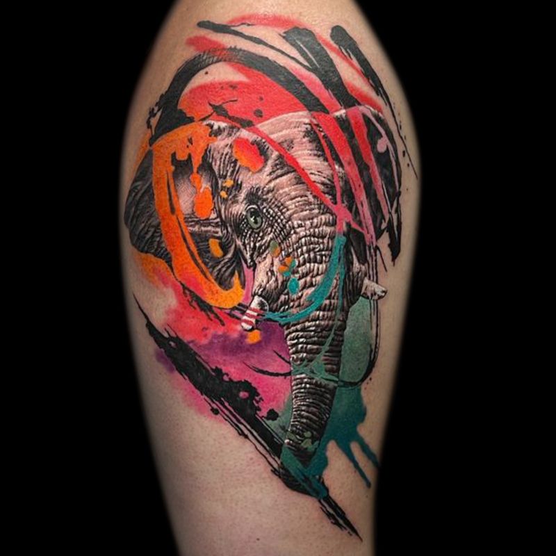Tattoo by Gabriel Basleaga